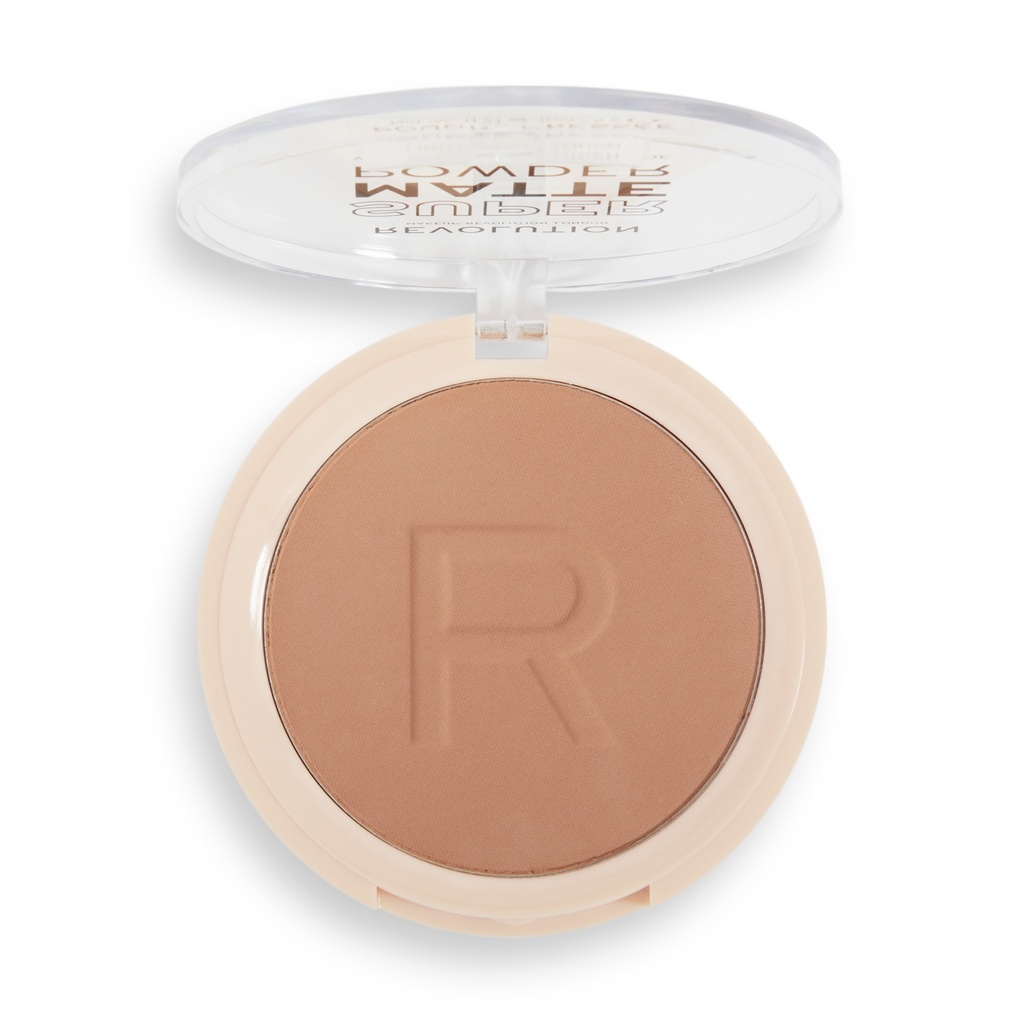 Revolution Super Matte Pressed Powder Tan