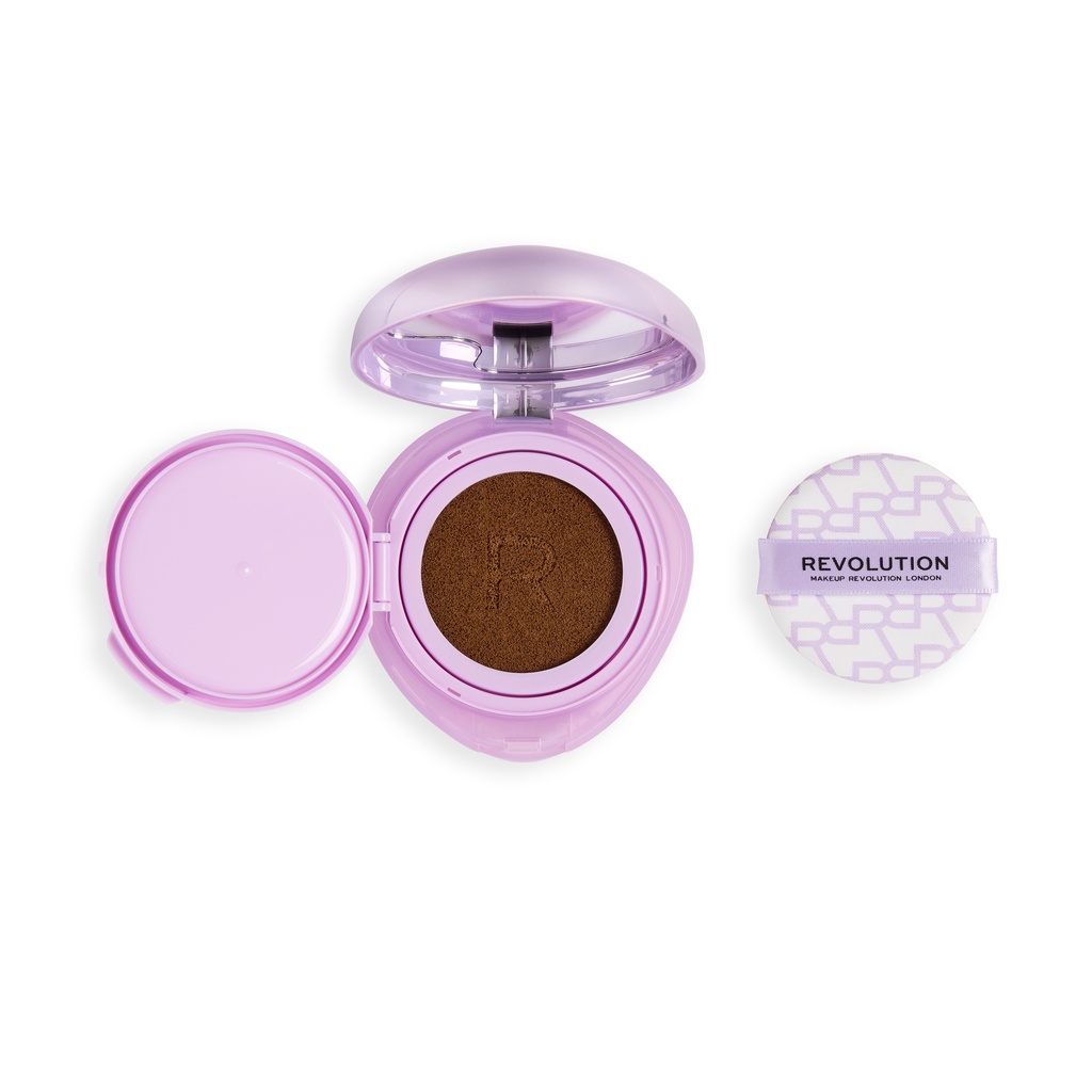 Revolution Superdewy Cushion Foundation Dark Neutral Warm