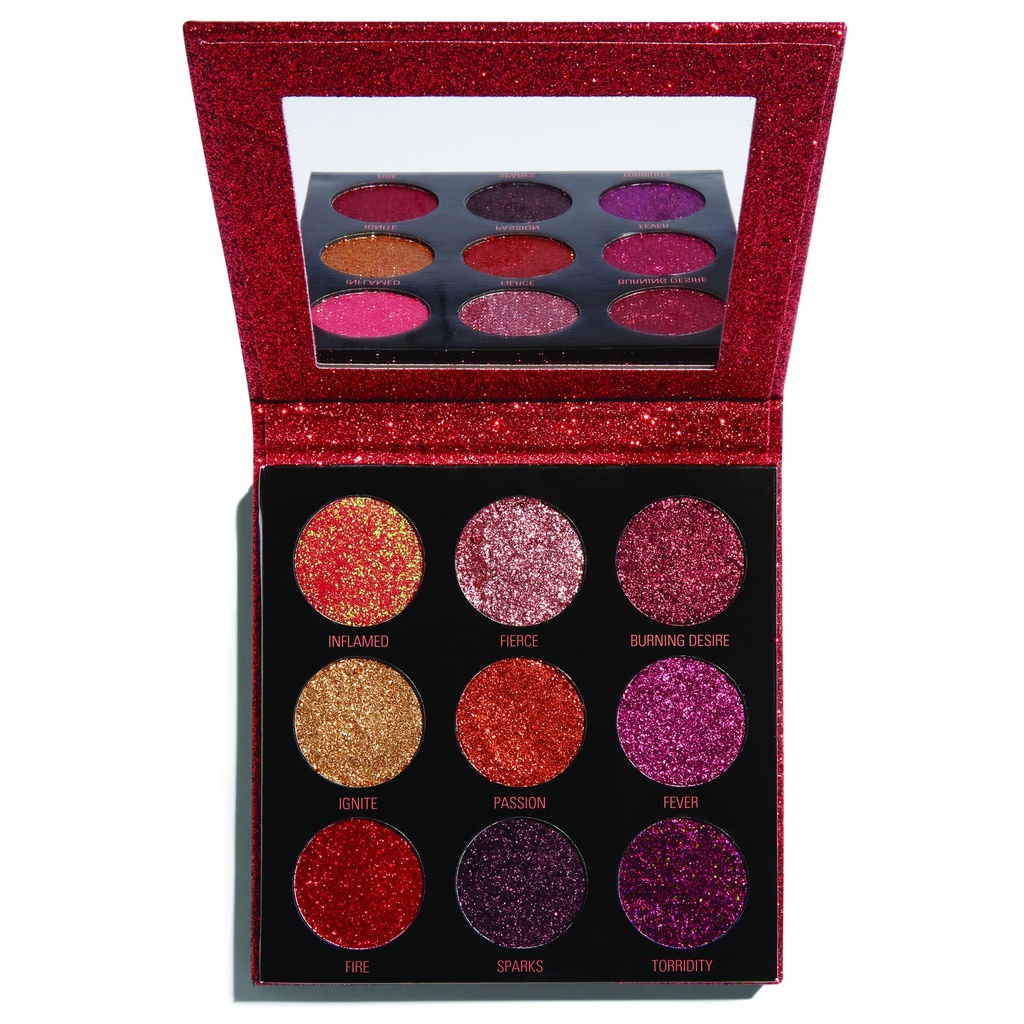 Revolution Pressed Glitter Palette Hot Pursuit