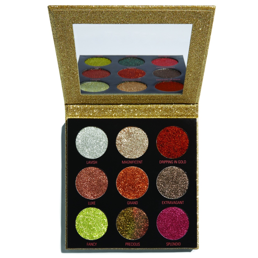 Revolution Pressed Glitter Palette Midas Touch 