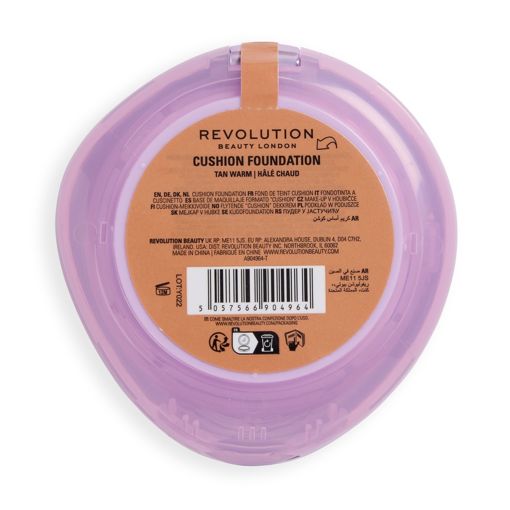 Revolution Superdewy Cushion Foundation Tan Warm