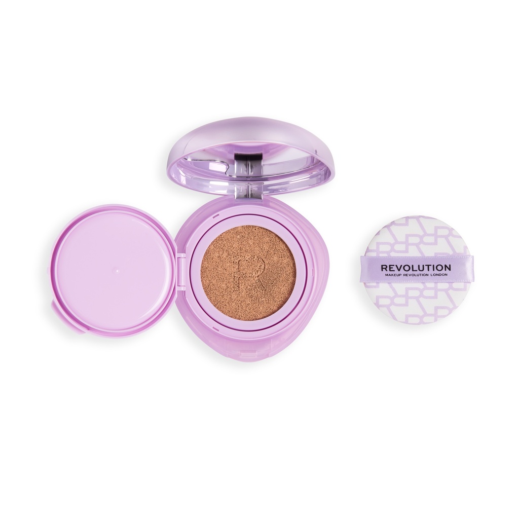 Revolution Superdewy Cushion Foundation Medium Tan Cool