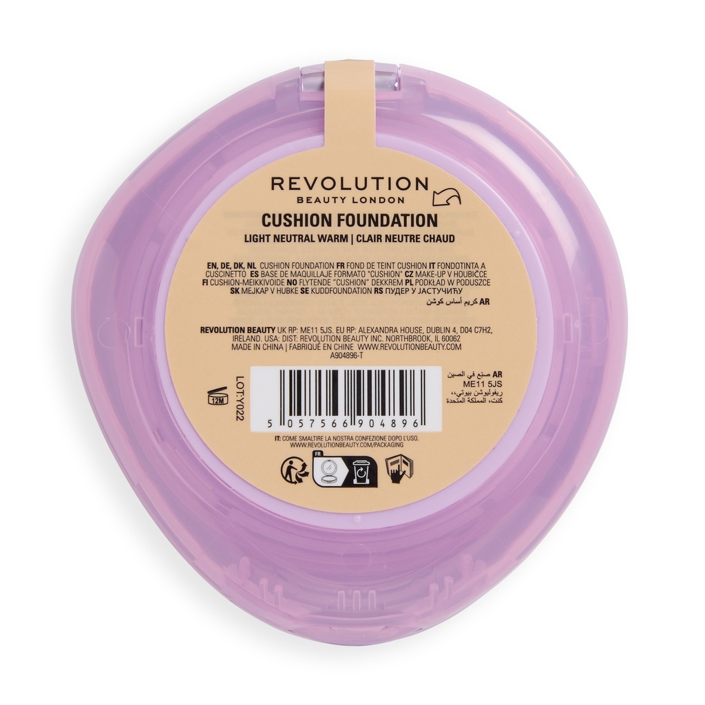 Revolution Superdewy Cushion Foundation Light Neutral Warm