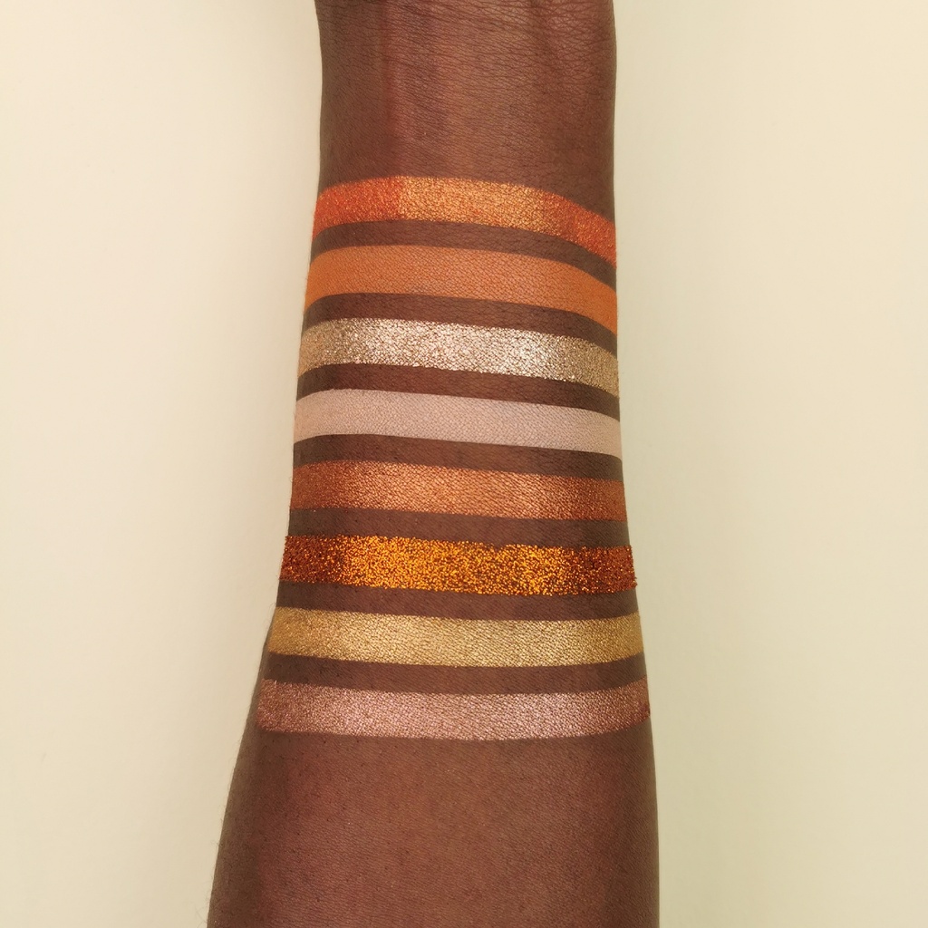 Revolution Pro Goddess Glow Ultimate Shadow Palette Bronze Heat