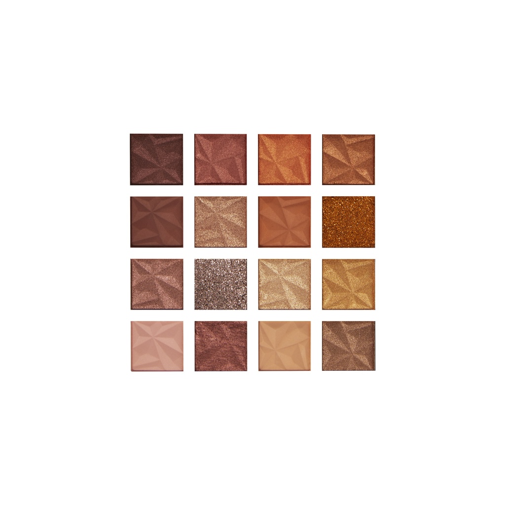 Revolution Pro Goddess Glow Ultimate Shadow Palette Bronze Heat