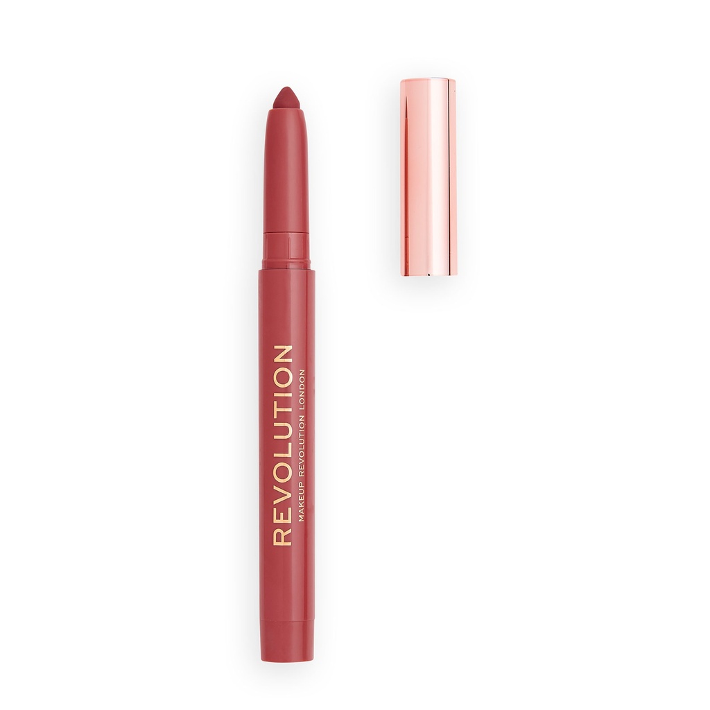 Revolution Velvet Kiss Lip Crayon Rose