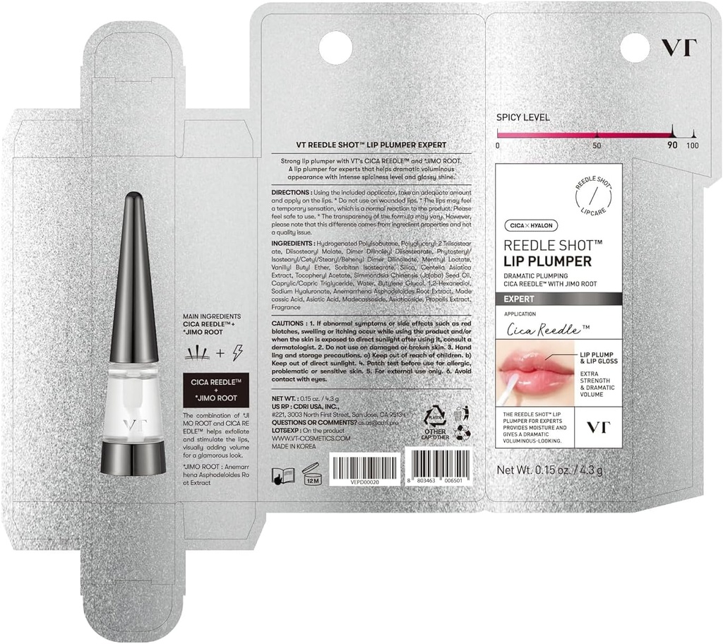 VT Cosmetics Reedle Shot Lip Plumper_Expert