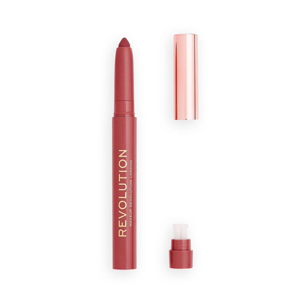 Revolution Velvet Kiss Lip Crayon Rose