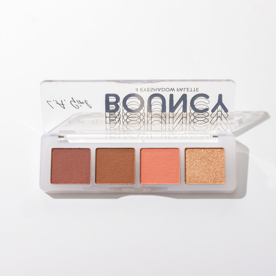 L.A. Girl Bouncy 4 Eyeshadow Palette Air Kisses