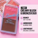 L.A Girl Bouncy Blush & Bronzer- Misty Mauve