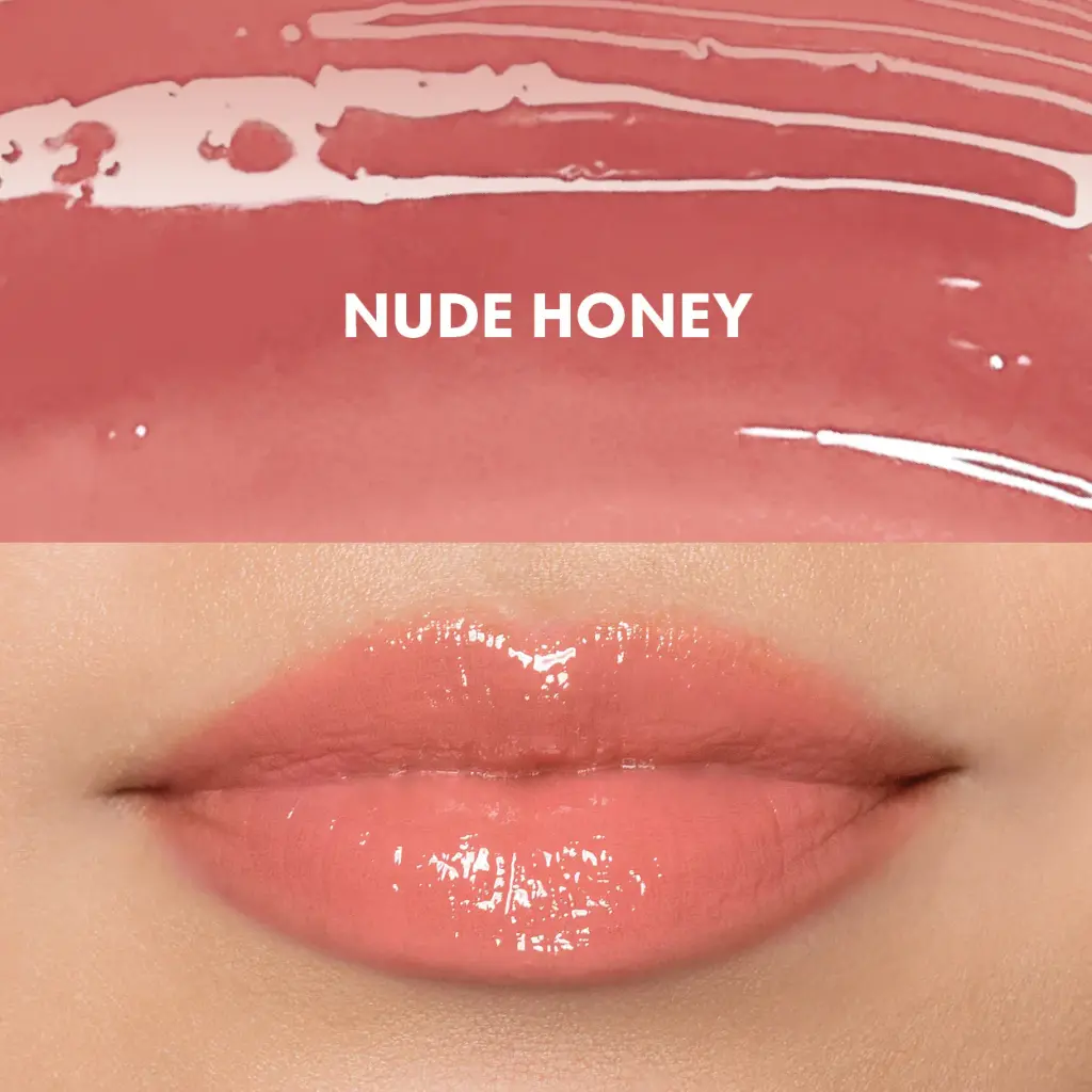 L.A. Girl Shine On Glossy Balm- Nude Honey