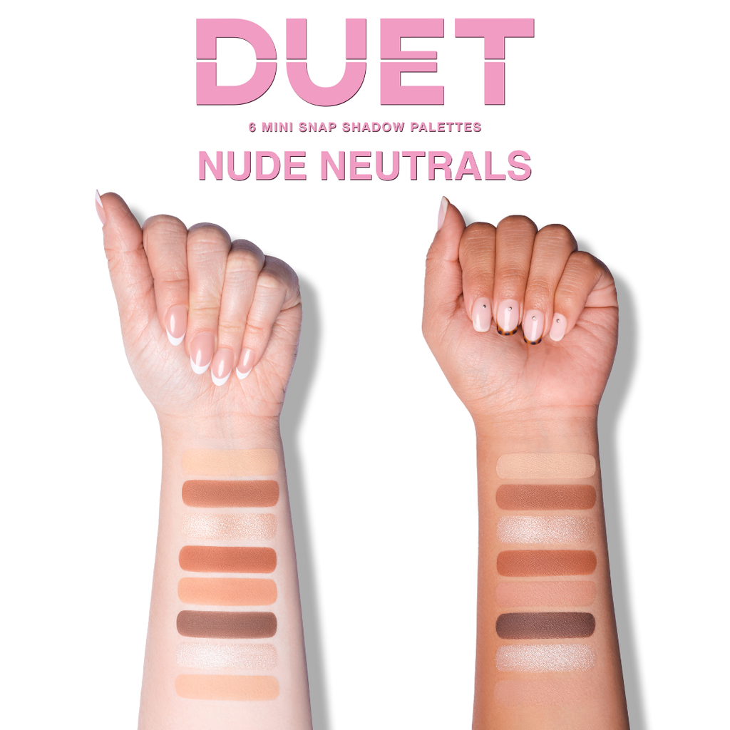 Beauty Creations DUET Mini Snap Palette "Nude Neutrals"