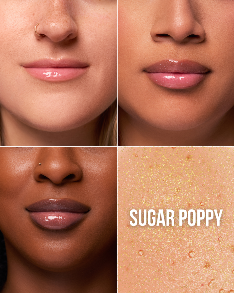 Beauty Creations Tinted Luxe Lip Oil "Sugar Poppy" Shimmer