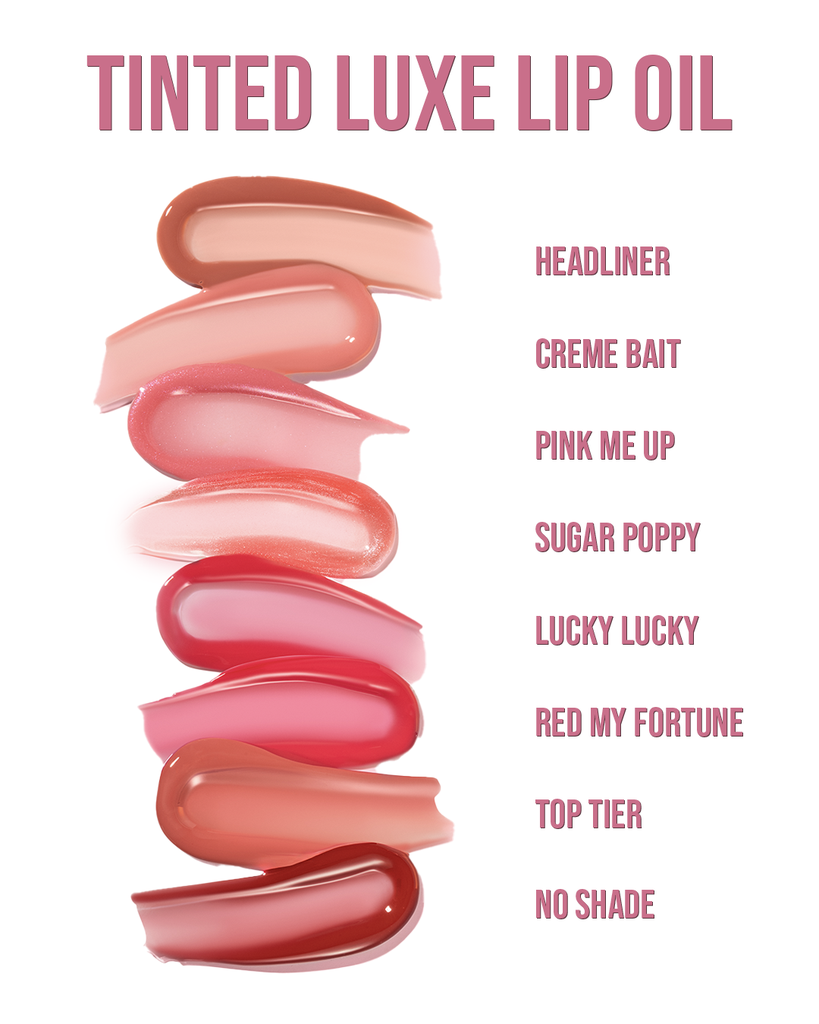 Beauty Creations Tinted Luxe Lip Oil "Red My Fortune"