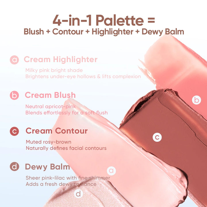Judydoll Blush&Highlight Palette 102