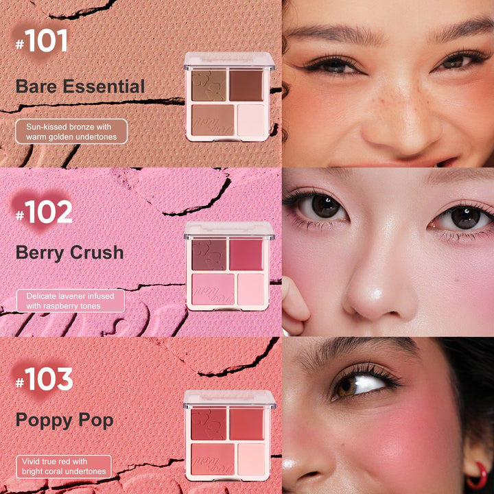 Judydoll Blush&Highlight Palette 103