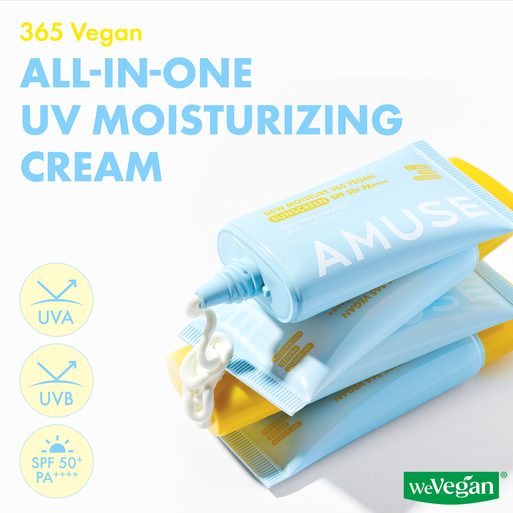 [Amuse] Dew Moisture 365 Vegan Sunscreen Spf 50+ Pa++++