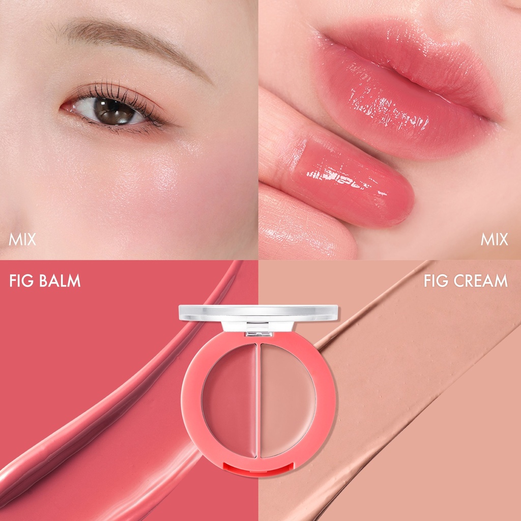 [Amuse] Lip And Cheek Healthy Balm 05 Fig Balm
