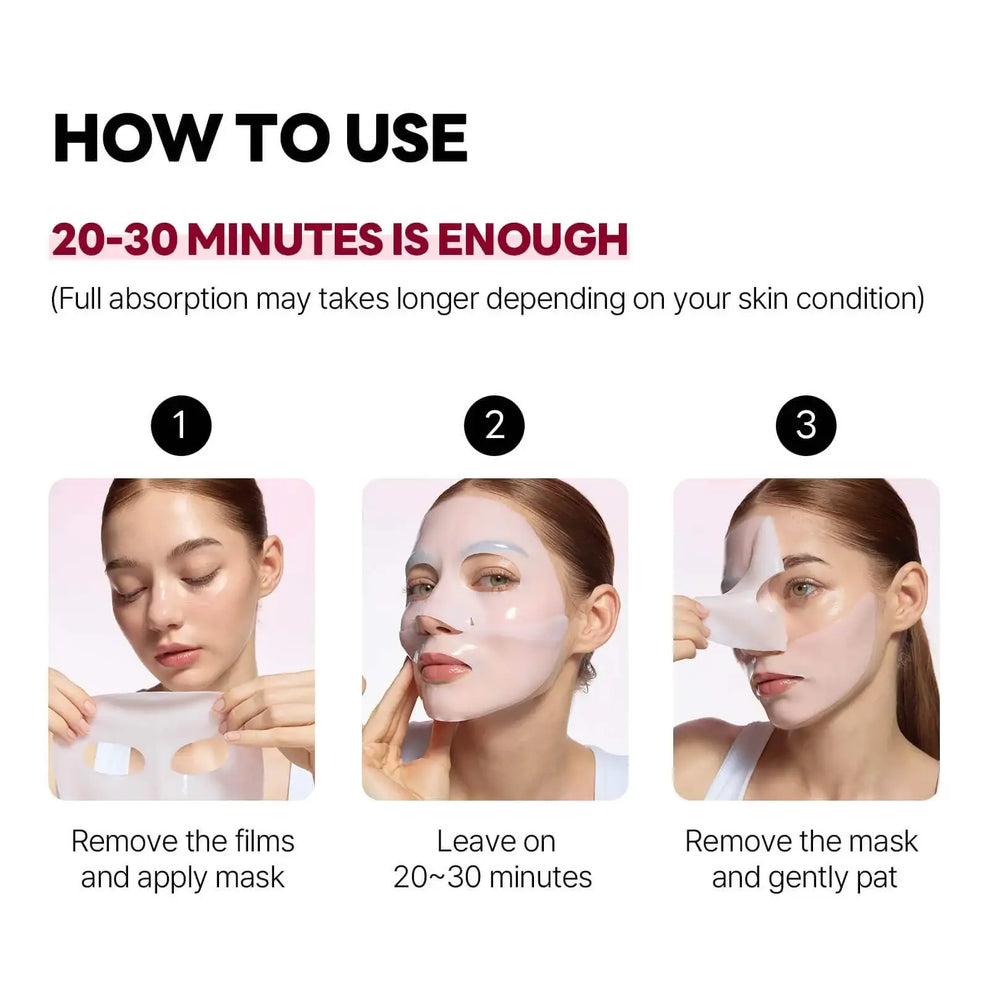 [Round Lab] Camellia Deep Collagen Firming Gel Mask 34G (4Ea)
