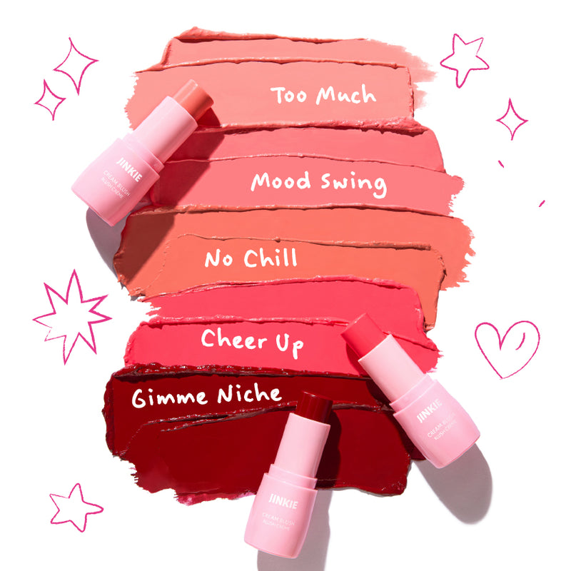 Trouble Maker Jinkie Stick Cream Blush No Chill Amber