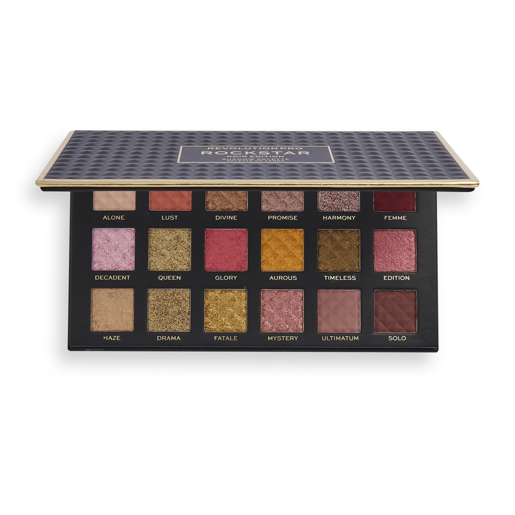 Revolution Pro Rockstar Shadow Palette Noir Edition