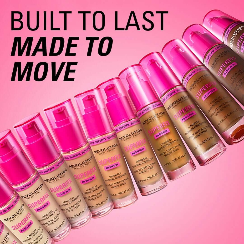 Revolution Superfix Blur Longwear Foundation F6N