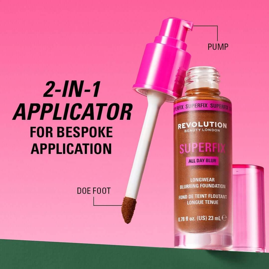 Revolution Superfix Blur Longwear Foundation F6N