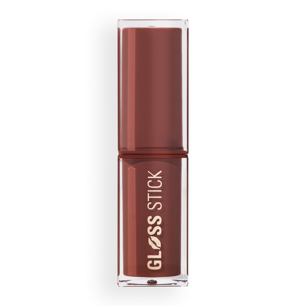 Revolution Pout Lip Gloss Stick Shimmer Toasted Caramel 