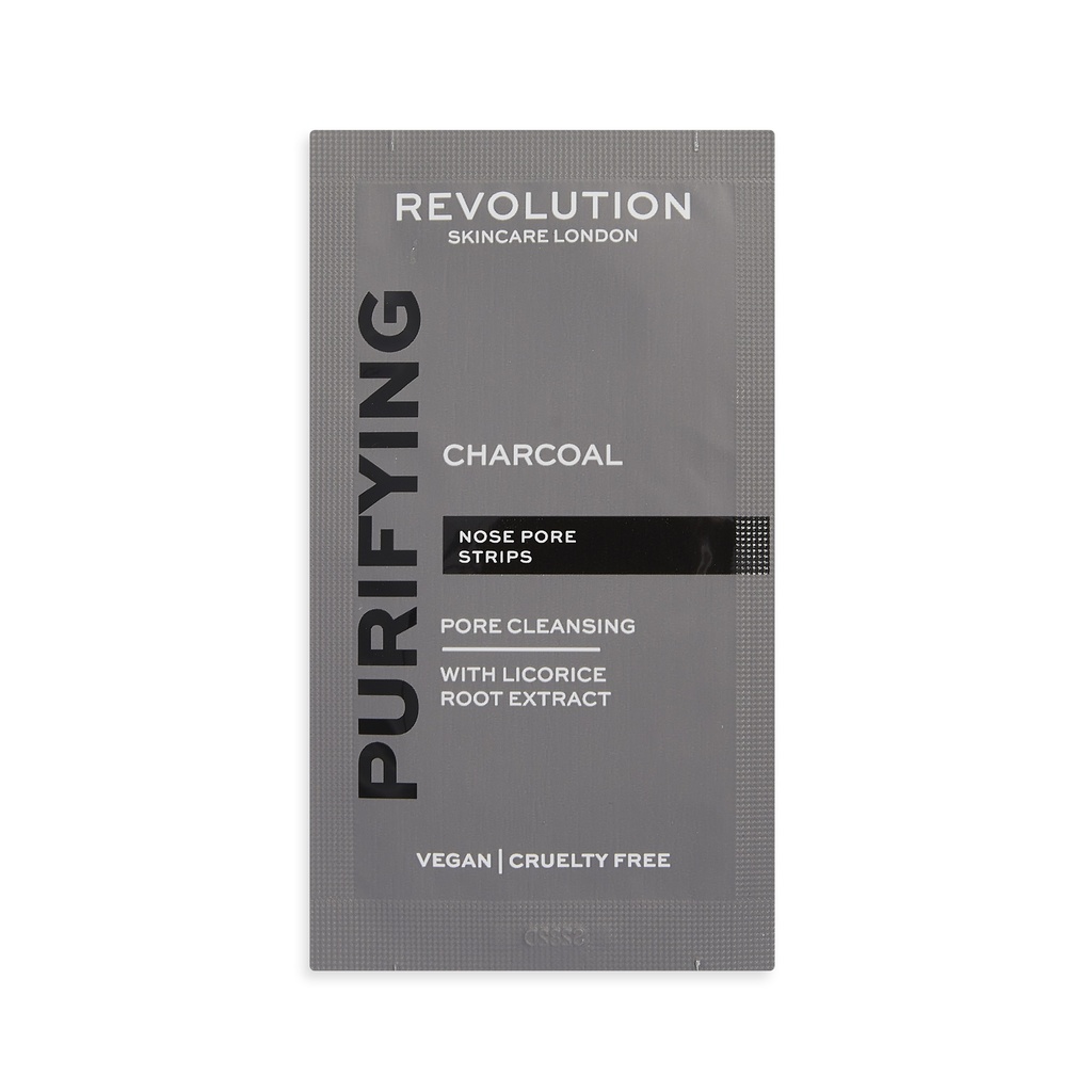 Revolution Skincare Pore Cleansing Charcoal Nose Strips