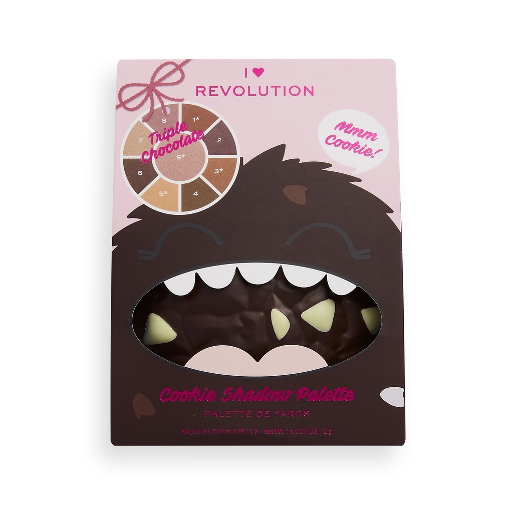 I Heart Revolution Triple Chocolate Cookie Palette