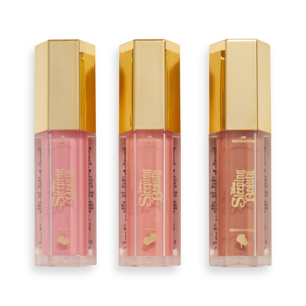I Heart Revolution x Disney Fairytale Lip Trio Sleeping Beauty