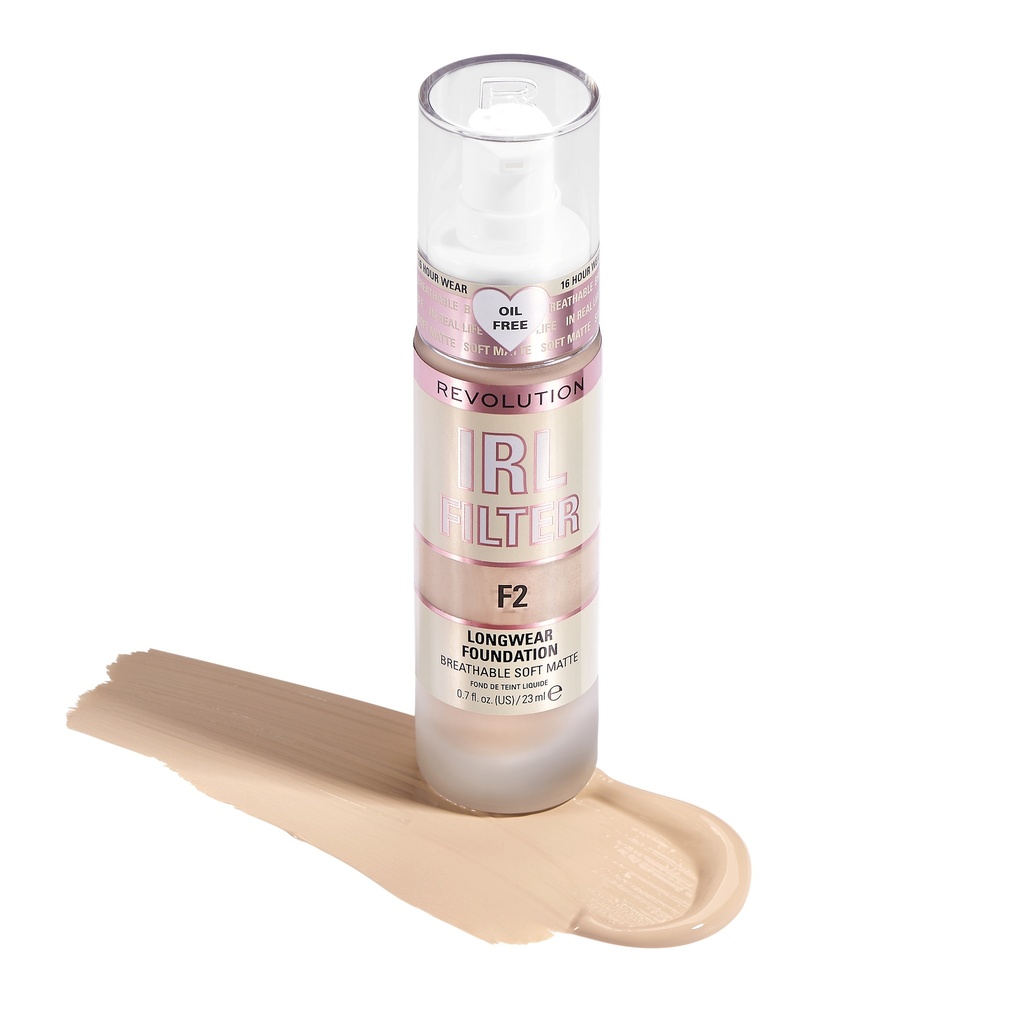 Revolution IRL Filter Longwear Foundation F2