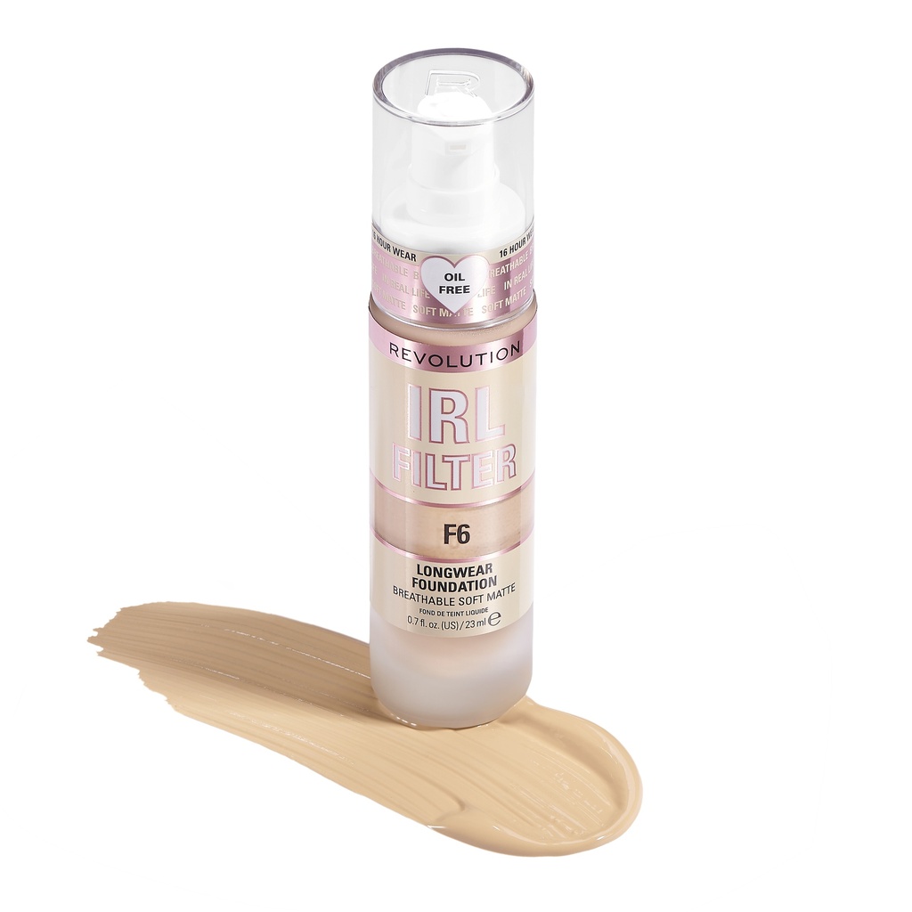 Revolution IRL Filter Longwear Foundation F6