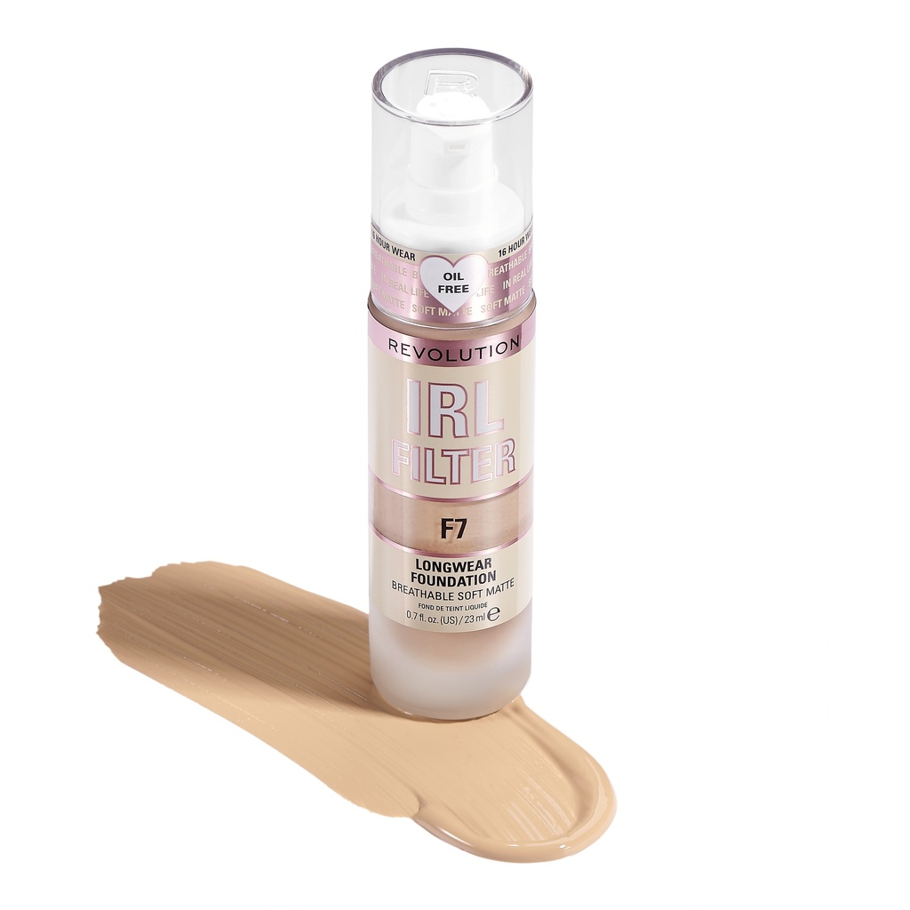 Revolution IRL Filter Longwear Foundation F7