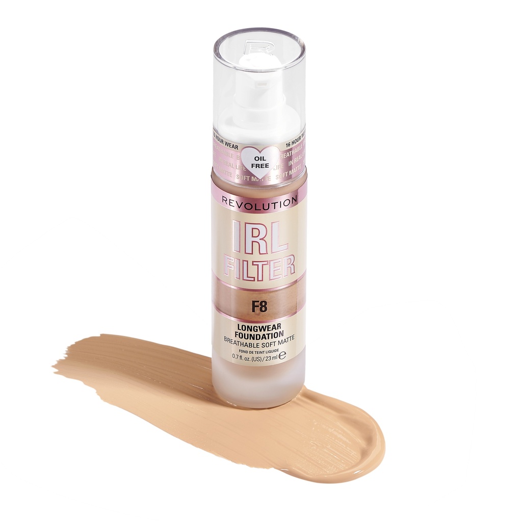 Revolution IRL Filter Longwear Foundation F8