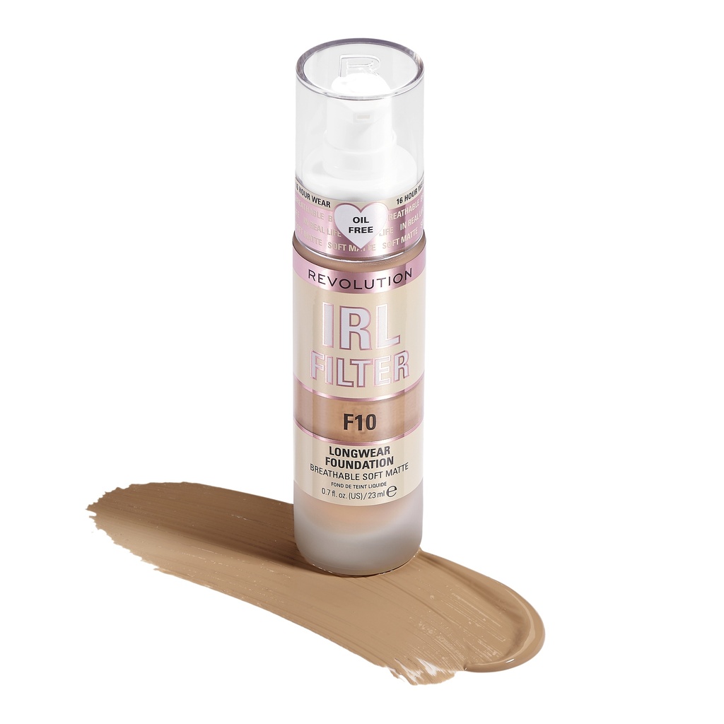 Revolution IRL Filter Longwear Foundation F10