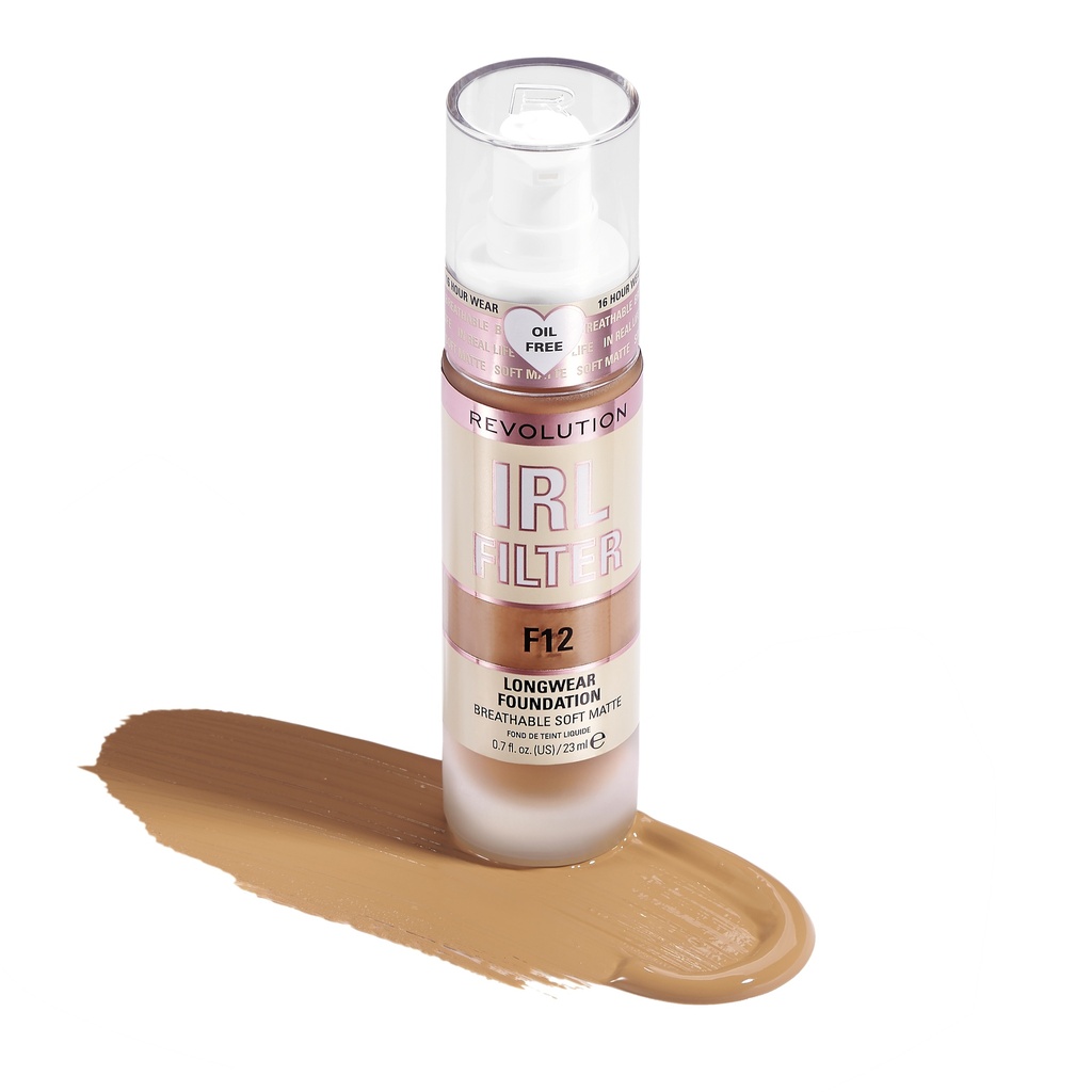 Revolution IRL Filter Longwear Foundation F12