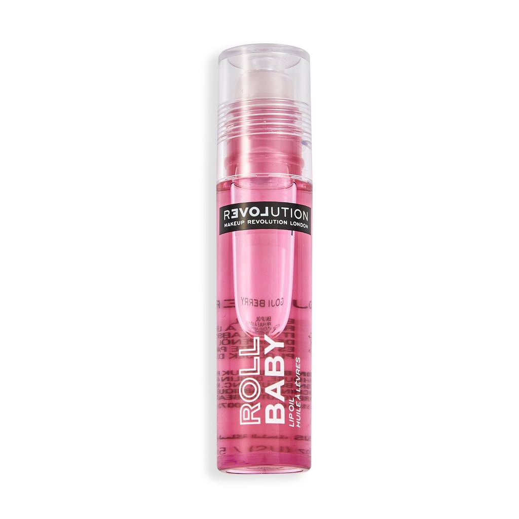 Revolution Relove Roll Baby Lip Oil Goji Berry