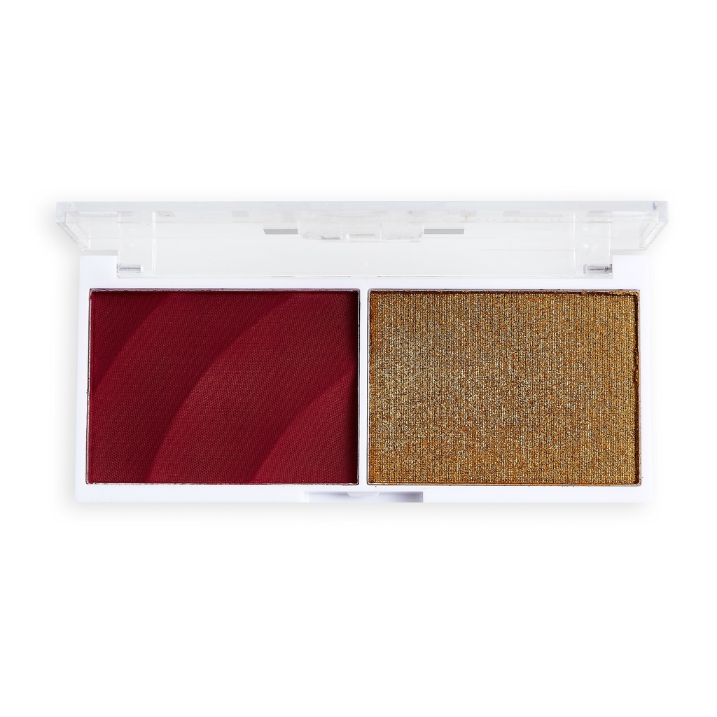 Revolution Relove Colour Play Blushed Duo Wishful