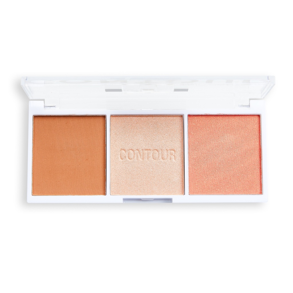 Revolution Relove Colour Play Contour Trio Palette Sugar