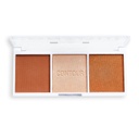 Revolution Relove Colour Play Contour Trio Palette Baked Sugar