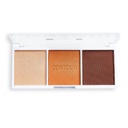 Revolution Relove Colour Play Contour Trio Palette Bronze Sugar