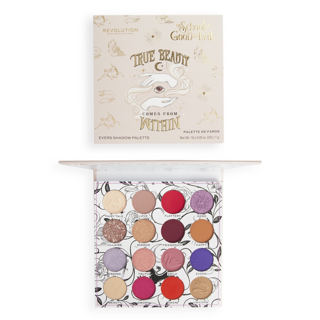 The School Of Good & Evil X Revolution Evers Shadow Palette 