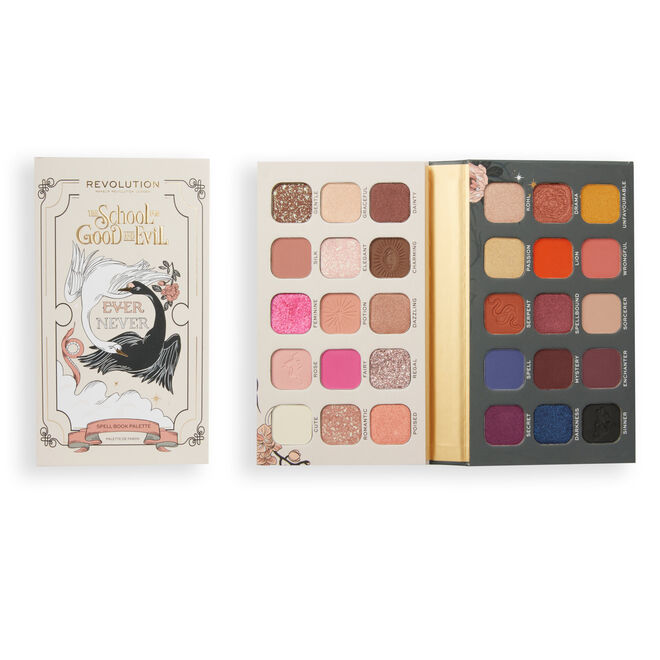 The School Of Good & Evil X Revolution Spell Book Shadow Palette