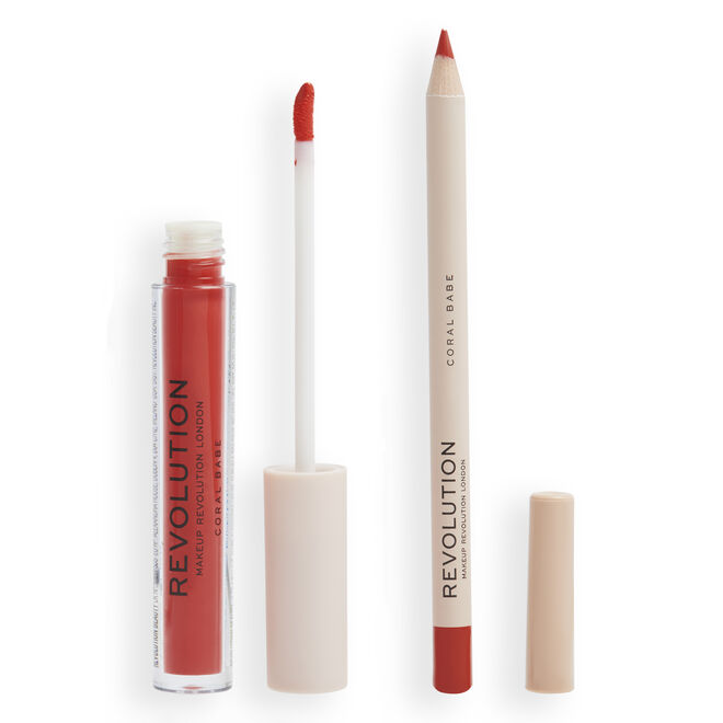 Revolution Lip Contour Kit Sassy Red