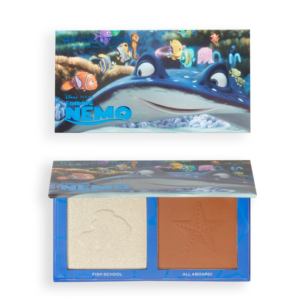 Disney Pixar's Finding Nemo and Revolution Wake Up Bronzer Palette