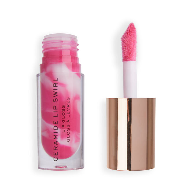 Revolution Lip Swirl Ceramide Gloss Berry Pink