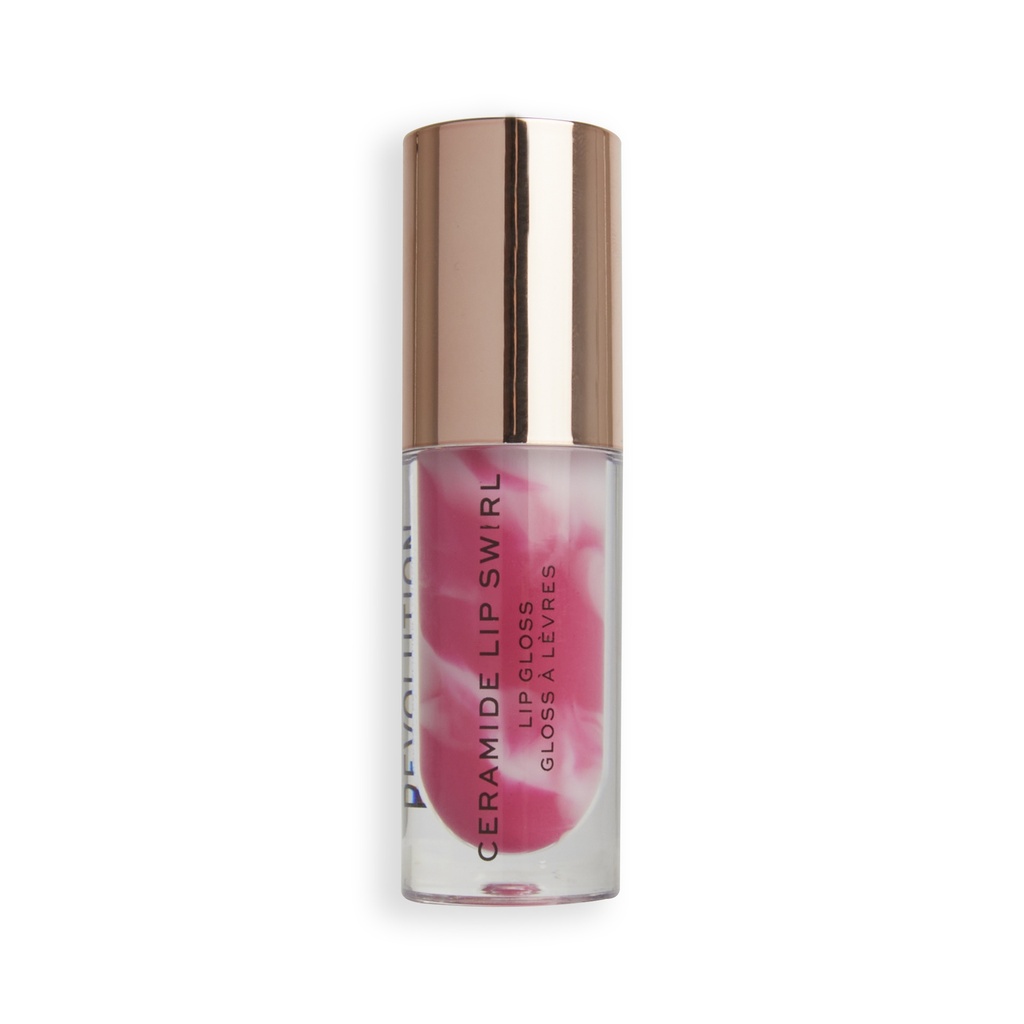 Revolution Lip Swirl Ceramide Gloss Berry Pink