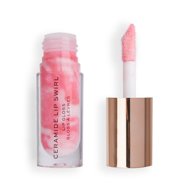 Revolution Lip Swirl Ceramide Gloss Sweet Soft Pink