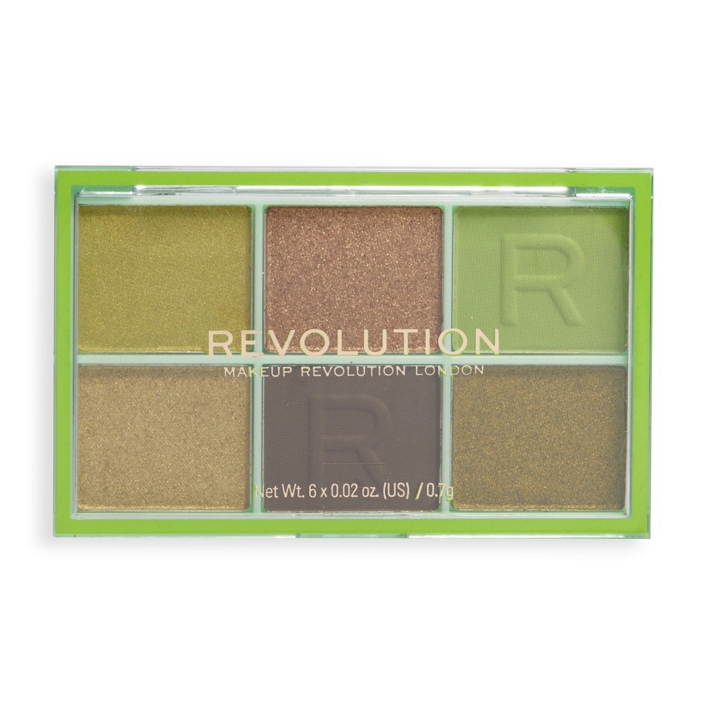 Revolution Mini Colour Reloaded Palette Its Giving Green